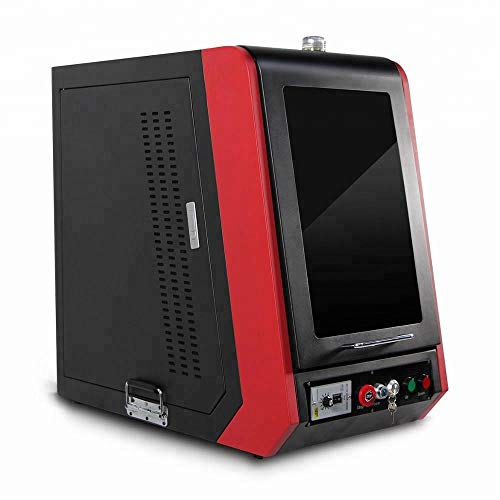 Enclosed 20w Fiber Laser Engraver Machine for Small Substrate Laser Marking