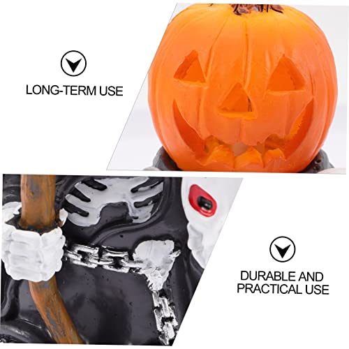 Citrouille Halloween lot de 5 pour une déco automnale réussie - 8