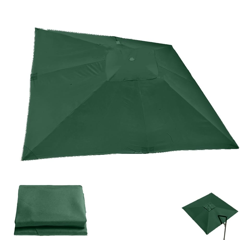 Toldo de Repuesto resistente anti-UV para sombrilla voladiza cuadrada de jardín