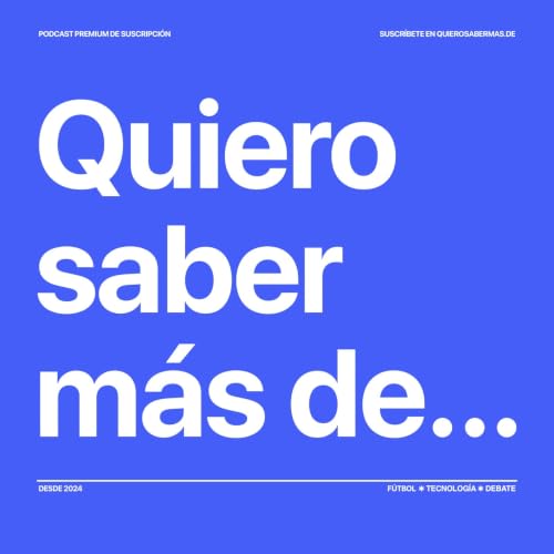 『Quiero saber m&aacute;s de...』のカバーアート