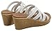 Skechers Women's Beverlee-Tiger Posse Wedge Sandal, White, 7.5