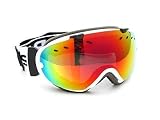 Ravs by Alpland Skibrille SNOWBOARDBRILLE Schutzbrille - Sphärische Doppelscheibe