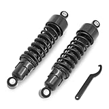 Wai Danie 1 Pair 298mm 11.75' Motorcycle Rear Shock Absorbers Lowering Shock Rear Shocks Compatible with Harley 1100 1200 1000 XL FXR XL Sportster FXR Super Glide 883 Universal Motorcycle ATV Parts