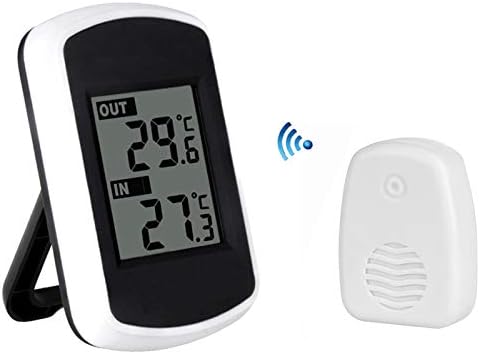 Irishom LCD Digital Wireless Indoor Outdoor Thermometer Temperature Measurement Tester