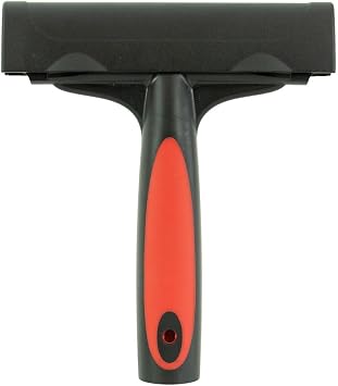 World Enterprises 6 Razor Blade Putty Knife Scraper,Ideal for Cleaning Tile, Stove, Floors, Paint, Adhesive Decals and Stickers from Windows and Glass Includes 1 Double-Edge Blade