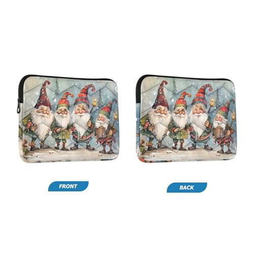 Funda para portátil 13-14 pulgadas impermeable con diseño de gnomos miniatura 2