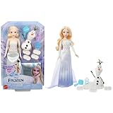Mattel, Disney La Reine des Neiges Elsa et Olaf Poupée d'aventure pour Fille...