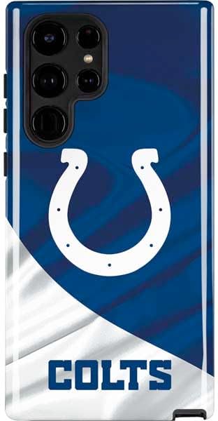 Skinit Impact Phone Case Compatible with Galaxy S24 Ultra - Officially Licensed NFL Indianapolis Colts Design
