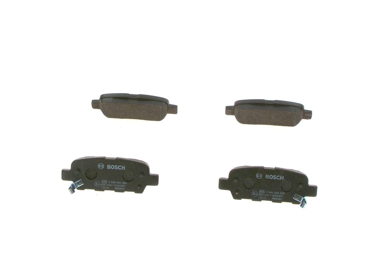 BOSCH Bremsbelagsatz, Scheibenbremse 0986494090