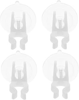 4pcs Christmas Window Candles Suction Cups Led Electronic Candle Holders No-Tool Mounting