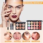 Makeup Kit For Teens,Girls Make up kit,Makeup Set For Women Full Kit with Makeup Box, Eyeshadow Palettes, Lipsticks, Brushes and Beauty Tools,(black) - Image 4