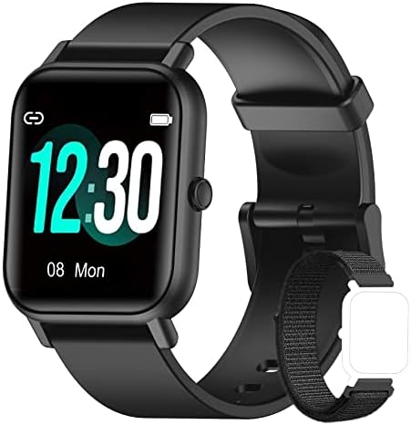 Blackview Smart Watch for Men Women, Fitness Watch with Blood Oxygen/Heart Rate/Sleep Monitor, Activity Tracker with Waterproof Pedometer Calorie, Sports Smartwatch for Android iOS