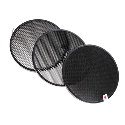 Grilles alvéolées pour flash photo accessoire diffusion éclairage directionnel studio