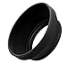 JJC HR-2 Lens Hood Lens Shade Cover for Nikon NIKKOR 50 mm f/1.2 AI-S,50 mm f/1.4,1.8 D-AF,58 mm f/1.2 Noct AI-S Lens, Replace Nikon HR-2 Lens Hood