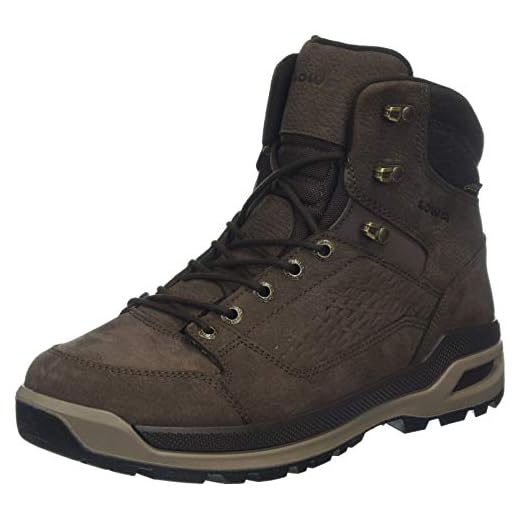 Lowa Herren Locarno Ice GTX MID Trekking- & Wanderstiefel, Braun (Marronescuro 0493), 43.5 EU
