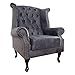 invicta INTERIOR riess-Ambiente Edler Chesterfield Ohrensessel antik...