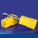 L-Yune, 1pc 3.175 Shank einwellige Fräser zum Polieren von Aluminium-Wolframstahl CNC-Stich-Werkzeug Fräser for Aluminium (Größe : 3.175x3.175x17)