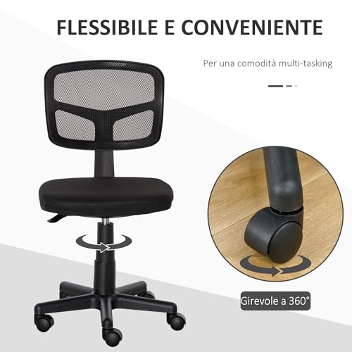 Sedia da Ufficio Ergonomica in Rete - Sedia gaming - Immagine 5
