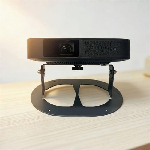 Soporte proyector pared con &aacute;ngulo ajustable y base de metal universal 4
