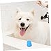 COLLBATH 1pcs Pet Washing Shower Head Soft Silicone Attachment for Outdoor Cleaning and Portable Dog Shower Sprayer for Easy Pet Care After Hikes and Beach Visits
