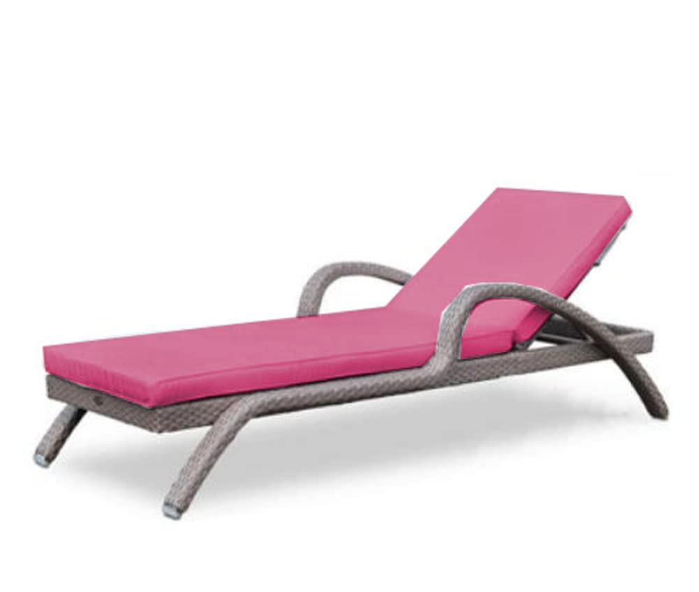 YURRO Wasserdichtes Sonnenliege-Kissen Rückenbank-Auflage für Strand Hotel Pool, rutschfeste weiche Sitzmatte, Outdoor-Liegestuhl-Möbel-Matratze waschbare Auflage 200 * 70 * 5 cm