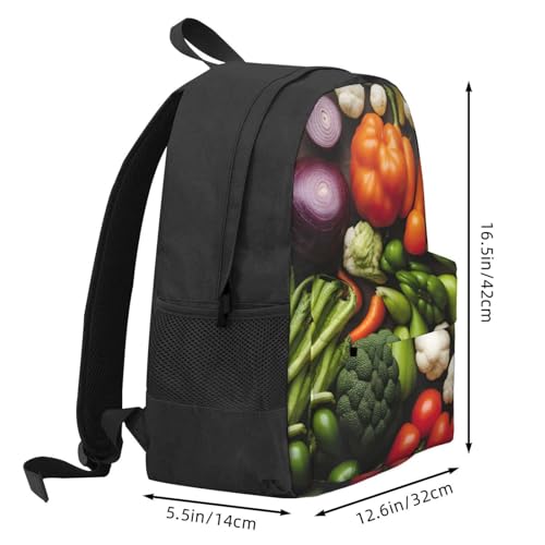 Sac à dos légumes grande capacité étanche pour randonnée et camping