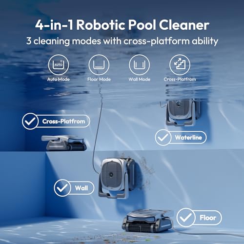 BUBLUE Bubot 800P Gen2 Pool Vacuum for Inground Pools
