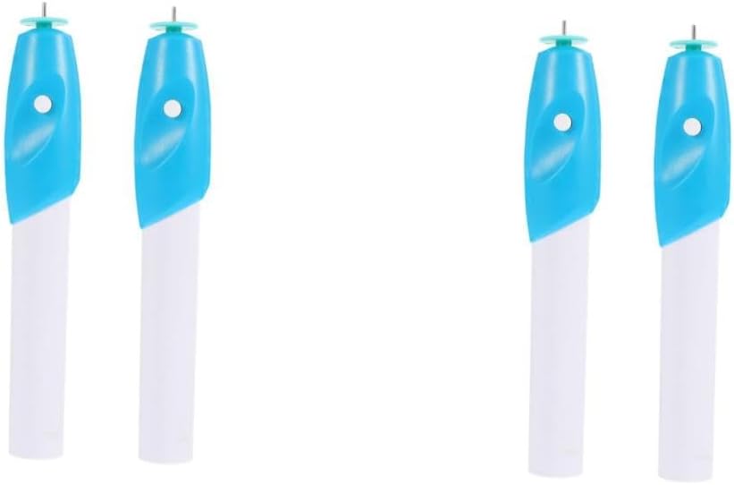 DOITOOL 2sets DIY Electric Quilling Pen Easy Roll Paper Curling Tool Perfect for 2pcs*2