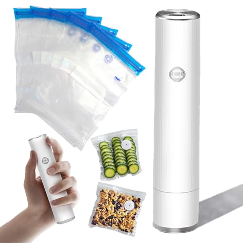 2026 Chef Preserve - Pompe à Vide Alimentaire, Machine Sous Vide Portable Avec 30 Sacs Sous Vide Réutilisables, Idéale Pour La Conservation Des Aliments