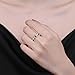 Cutesmile Black Paw Ring Fashion Jewelry 925 Sterling Silver Cute Lucky Animal Paw Open Adjustable Ring for Women