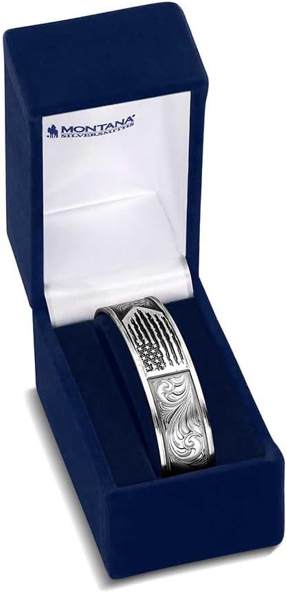 Montana Silversmiths Made in the USA Western Lifestyle Men's Cuff Bracelet