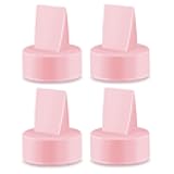 Maymom Duckbill Valves Compatible with Spectra S1 S2 9 Plus Dew 350, Synergy Gold, Not Original Spectra Pump Parts S2 Accessories Replace Valve (Pink, 4ct)