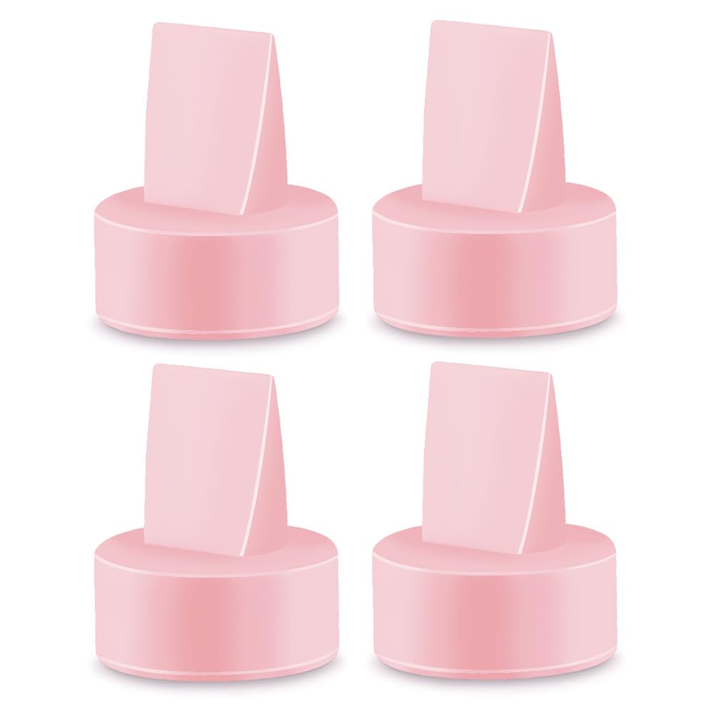 Maymom Duckbill Valves for Spectra. Designed for Spectra S1 Spectra S2 Spectra 9 Plus Spectra Dew 350 Not Original Spectra Pump Parts Spectra S2 Accessories Replace Spectra Valve (4 ct Pink)