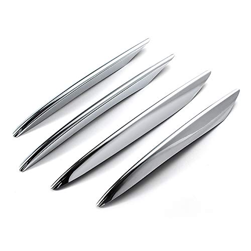 KUNGKIC ABS chrom samochód przedni zderzak grill chłodnicy reflektor przeciwmgielny osłona akcesoria Car Bumper grill Fog Light do Mercedes Benz E Class W213 E200 E350 AMG E53 akcesoria 2016 2017 2018 2019 2020