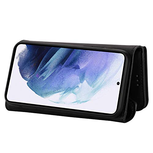 Lhyxuuk Capa tipo carteira para Galaxy S23 Ultra, estojo S23 Ultra com cordão com porta-cartões, bol