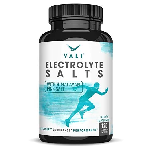 VALI Electrolyte Salts Rapid Oral Rehydration Replacement Pills. Hydration Nutrition Powder Supplement, Recovery & Relief Fast. Fluid Health Essentials. Keto Salt Mineral Tablets. 120 Veggie Capsules