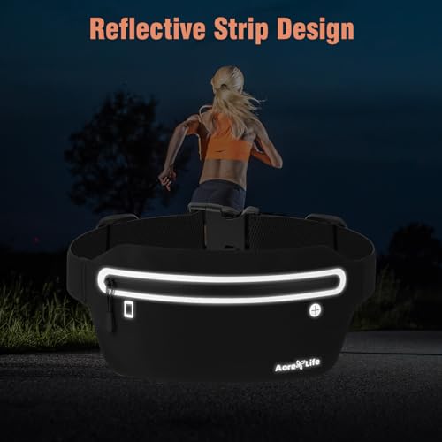 Aore Life AL06 Running Belt, Slim Running Fanny Pack For Women And Men, Ultra-Thin And Comfortable Running Gear, Waist Pack thumb #5