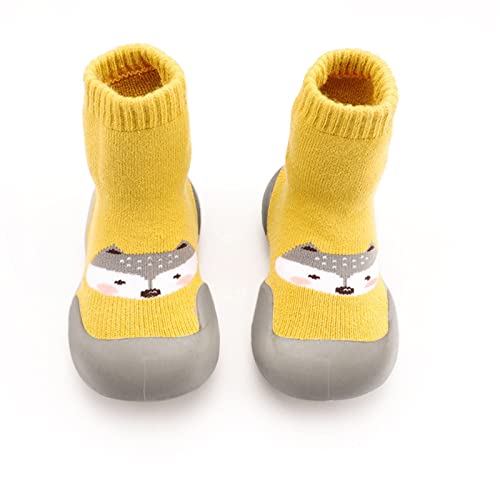 Meias infantis para bebês meninas menino minimalista engraçado desenho animado moda sapatos de camin