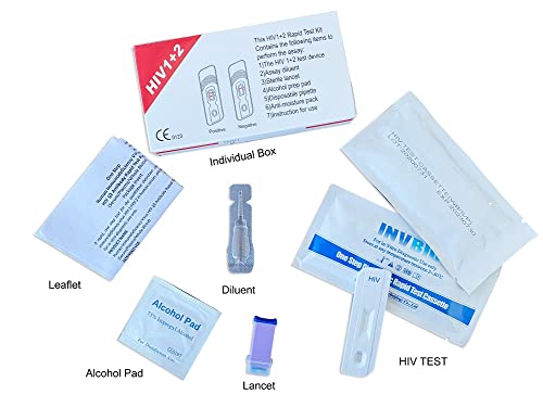 INVBIO #N-H.I.V Test Kit at Home Blood Rapid Test, N-H.I.V Rapid Home Test Kit, 1 Pack - Thumbnail 2