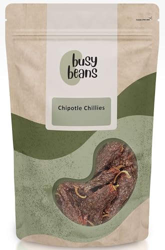 Whole Chipotle Chillies - by Busy Beans (100g)