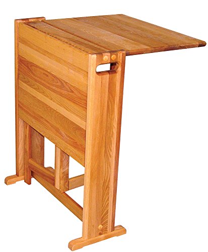Catskill Craftsmen Fold-A-Way Butcher Block Table