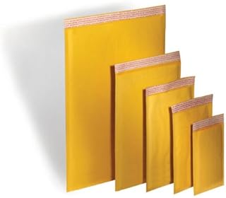 TheBoxery Kraft Bubble Mailers #0 Extra Wide 6.5x9'- 250 Mailers Included - Self Sealing