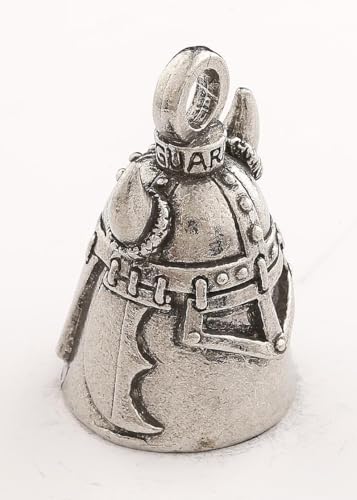 Image of Guardian Bell Good Luck Bell w /Keyring & Black Velvet Bag | Motorcycle Bell | Lead-Free Pewter | Made in USA
