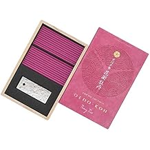 OEDO-KOH - Peony Tree 60 Sticks w/Incense Holder by Nippon KODO, Japanese Quality Incense