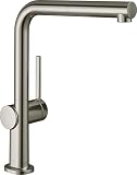 Hansgrohe Talis M54 Miscelatore cucina monocomando, bocca d'erogazione estraibile, 1 getto, sBox, acciaio inox, Altezza uscita 270 mm 72809800