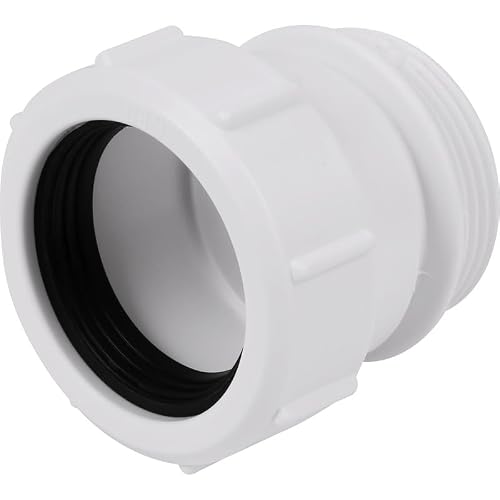 Shirenock Men's White Compression & Bsp Straight Connector 40Mm, Colour Diameter 40Mm, 1 In Pack
