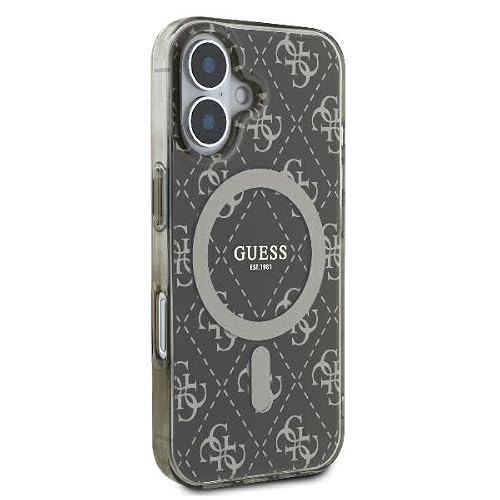 Coque pour iPhone 16 Plus Guess IML 4G Fond MagSafe GUHMP16MH4D4DTEW - vue 5