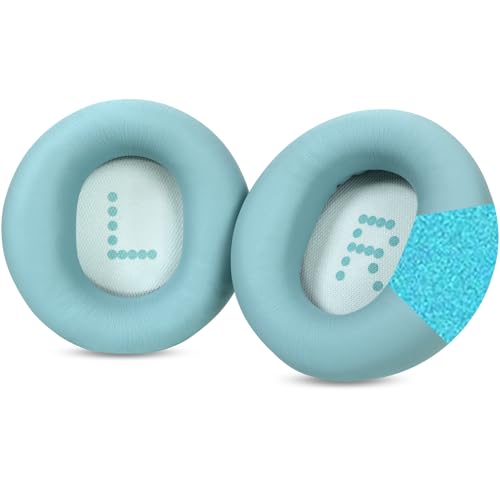 Repuestos almohadillas para oreja para auriculares CMF BY Nothing con cancelación de ruido | Almohadillas de cuero proteico y espuma viscoelástica - Azul miniatura 1