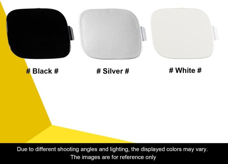 Car Front Bumper Tow Hook Cover Compatible with Toyota Prius 2009 2010 2011 2012 2013 Trailer Cover Cap 52127-47020 Small Lid Towing Eye Cap Silver