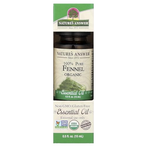 Aceite Esencial Sweet Fennel 100% Puro Nature's Answer 15ml miniatura 2